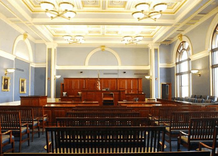 Oneida County Courthouse Supreme Courtroom