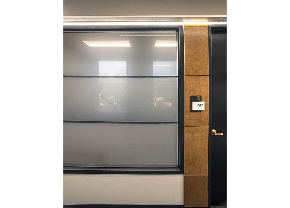 Tenth Floor Typical Office Door