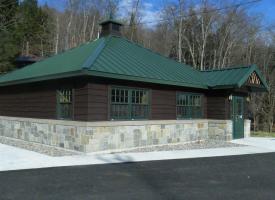 Eagle Bay Welcome Center on Tobie Trail